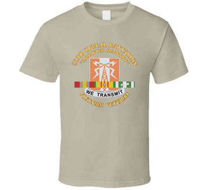 52nd Signal Battalion (modified Support) W Svc Ribbon X 300 T Shirt