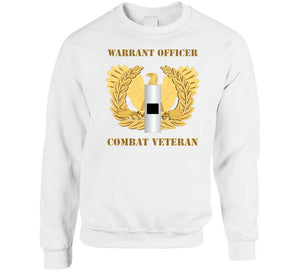 Emblem - Warrant Officer - Wo1 - Combat Veteran X 300 Classic T Shirt, Crewneck Sweatshirt, Hoodie, Long Sleeve