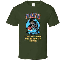 Load image into Gallery viewer, Big Navy - Fleet Logistics Squadron 50 - Ssi - Guam X 300 T Shirt
