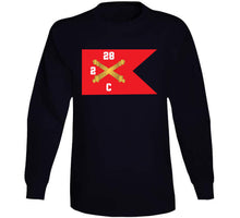 Load image into Gallery viewer, Army - C Brty, 2nd Battalion 28th Field Artillery Regiment - Red Wing Guidon X 300 Classic T Shirt, Crewneck Sweatshirt, Hoodie, Long Sleeve
