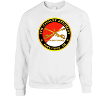 Load image into Gallery viewer, Army - 8th Cavalry Regiment - Fort Union,  Nm - Honor And Courage W Cav Branch Classic T Shirt, Crewneck Sweatshirt, Hoodie, Long Sleeve
