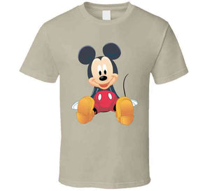 Mickey Sitting X 300 Ladies T Shirt