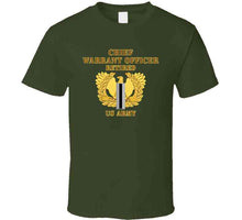 Load image into Gallery viewer, Army - Emblem - Warrant Officer 5 - Cw5 W Eagle - Us Army - Retired - Flat  X 300 - T Shirt
