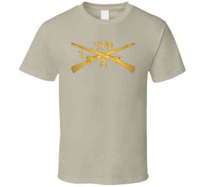 Alpha Company, 1st Battalion, 179th Infantry Regiment - Inf Branch Wo Txt X 300 T Shirt