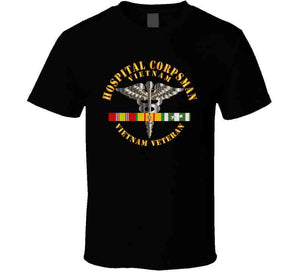 Navy - Hospital Corpsman W Vietnam Svc Ribbons X 300 Classic T Shirt, Crewneck Sweatshirt, Hoodie, Long Sleeve