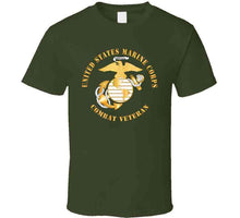 Load image into Gallery viewer, Usmc - Combat Veteran X 300 T Shirt
