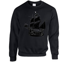 Load image into Gallery viewer, Pirate Ship - W Pirate Flag - Silhouette X 300 T Shirt
