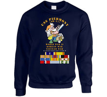 Load image into Gallery viewer, Navy - Uss Piedmont (ad-17) W Wwii - Korea - Vn Svc T Shirt
