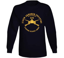 Load image into Gallery viewer, Army - 370th Armored Infantry Battalion W Br W Txt X 300 T Shirt
