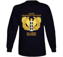 Load image into Gallery viewer, Army - Emblem - Warrant Officer - Cw3 - Retired T Shirt
