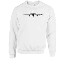 Load image into Gallery viewer, Airplane - B-47 Stratojet Bomber - Front - Silhouette - Blackx 300 T Shirt
