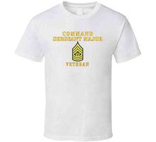 Load image into Gallery viewer, Command Sergeant Major - Veteran - Line X 300 - T Shirt
