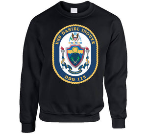 Navy - Uss Daniel Inouye (ddg-118) Wo Txt X 300 T Shirt