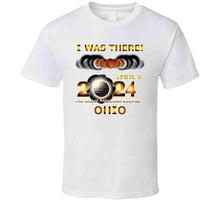 Load image into Gallery viewer, Total Eclipse - 2024 - I Was There W Yellow Outline - Ohio Classic T Shirt, Crewneck Sweatshirt, Hoodie, Long Sleeve
