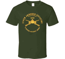 Load image into Gallery viewer, Army - 370th Armored Infantry Battalion W Br W Txt X 300 T Shirt
