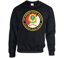 Load image into Gallery viewer, 2nd Armored Cavalry Regiment Dui - Red White - Operation Iraqi Freedom X 300 T Shirt
