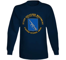 Load image into Gallery viewer, Army - 371st Infantry Regiment - Dui (v1) - Black Devils T Shirt
