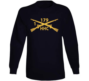 Hq Company, 1st Battalion, 179th Infantry Regiment - Inf Branch Wo Txt X 300 T Shirt