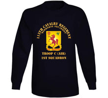 Load image into Gallery viewer, 113th Cavalry Regiment - Dui - Redhorse Squadron - Troop C - 1st Squadron X 300 T Shirt
