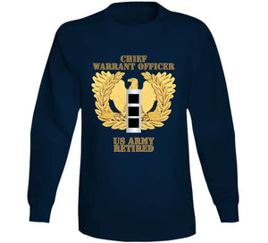 Emblem - Warrant Officer - Cw3 - Retired X 300 T Shirt