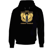 Load image into Gallery viewer, Emblem - Warrant Officer - Cw6 - Combat Veteran X 300 T Shirt
