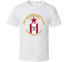 Load image into Gallery viewer, Army - Coa - 2nd Engineer Battalion - Sapper Steel T Shirt
