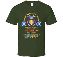 Load image into Gallery viewer, Army - 106th Infantry Regiment, Viii Corps - Central Europe - Rhineland Eur Wwii W Eur Svc X 300 T Shirt
