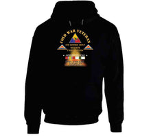 Load image into Gallery viewer, Cold War Vet -  4th Armored Group - Frankfurt Germany W Fire W Dui - Cold X 300 T Shirt
