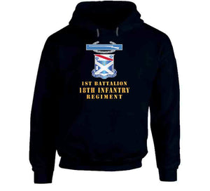 Army - 1st Bn 18th Inf W Dui - Cib X 300 Classic T Shirt, Crewneck Sweatshirt, Hoodie, Long Sleeve