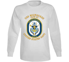 Load image into Gallery viewer, Navy - Uss Milwaukee (lcs-5) X 300 T Shirt
