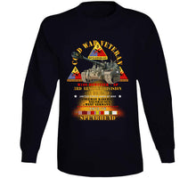 Load image into Gallery viewer, 3rd Armored Division  - Gelnhausen, Germany - M109 Howitzer Sp  - Spearhead W Fire - 1973-76 W Dui - Cold X 300 T Shirt
