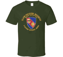 Load image into Gallery viewer, Army - Dui - 354th Infantry Regiment - Right Would Win  X 300 T Shirt
