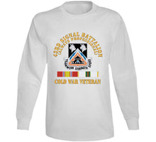Load image into Gallery viewer, Army - 43rd Signal Battalion - Cold War Veteran - Dui W Cold Svc X 300 T Shirt
