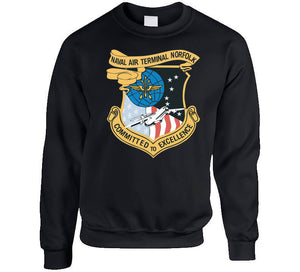 Navy - Naval Air Terminal Norfolk Wo Txt X 300 T Shirt