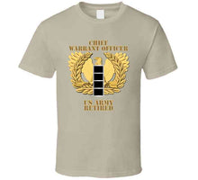 Load image into Gallery viewer, Emblem - Warrant Officer - Cw4 - Retired X 300 T Shirt
