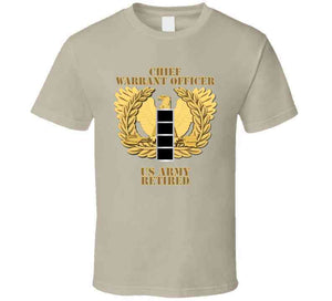 Emblem - Warrant Officer - Cw4 - Retired X 300 T Shirt