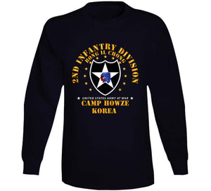 Army - 2nd Infantry Division - Camp Howze Wo Ds Classic T Shirt, Crewneck Sweatshirt, Hoodie, Long Sleeve