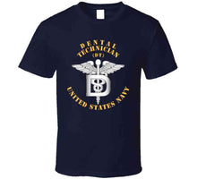 Load image into Gallery viewer, Navy - Rate - Dental Technician X 300 T Shirt
