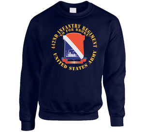 Army - 442nd Infantry Regiment - Dui - Go For Broke X 300 Classic T Shirt, Crewneck Sweatshirt, Hoodie, Long Sleeve