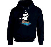 Load image into Gallery viewer, Pirate Ship - W Pirate Flag X 300 T Shirt
