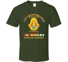 Load image into Gallery viewer, Army - 71st Transportation Battalion -  Terminal - Long Binh - Vietnam Vet  W Vn Svc X 300 Classic T Shirt, Crewneck Sweatshirt, Hoodie, Long Sleeve
