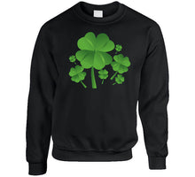 Load image into Gallery viewer, Classic - St. Patrick's Day - Four Leaf Clovers Classic T Shirt, Crewneck Sweatshirt, Hoodie, Long Sleeve
