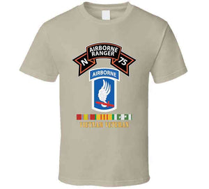 Sof - N Company Scroll - 173rd Airborne Bde - Vietnam Veteran W Vn Svc X 300 T Shirt