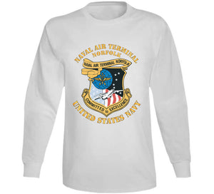 Navy - Naval Air Terminal Norfolk X 300 T Shirt