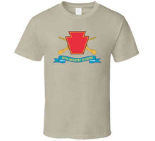 Load image into Gallery viewer, Army - 28th Infantry Division - W Br - Ssi - Ribbon X 300 T Shirt
