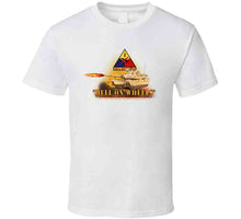 Load image into Gallery viewer, Army - 2nd Armored Division  - M1a1 Tank  - Hell On Wheels W Fire X 300 Classic T Shirt, Crewneck Sweatshirt, Hoodie, Long Sleeve
