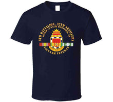 Load image into Gallery viewer, 6th Battalion, 32nd Field Artillery -vietnam Veteran W Vn Svc X 300 T Shirt
