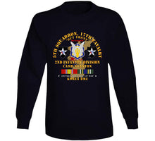 Load image into Gallery viewer, Army - 5th Squadron, 17th Cavalry - Camp Stanton - 2nd Id W Map W Korea Svc Classic T Shirt, Crewneck Sweatshirt, Hoodie, Long Sleeve
