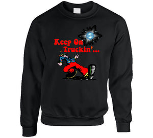 Keep On Truckin - Cmyk W Stars And Disco Ball X 300 Classic T Shirt, Crewneck Sweatshirt, Hoodie, Long Sleeve