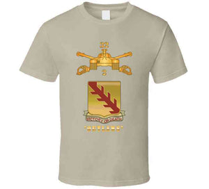 2nd Bn 32nd Armor Branch W 32nd Armor Outlaws Dui X 300 T Shirt